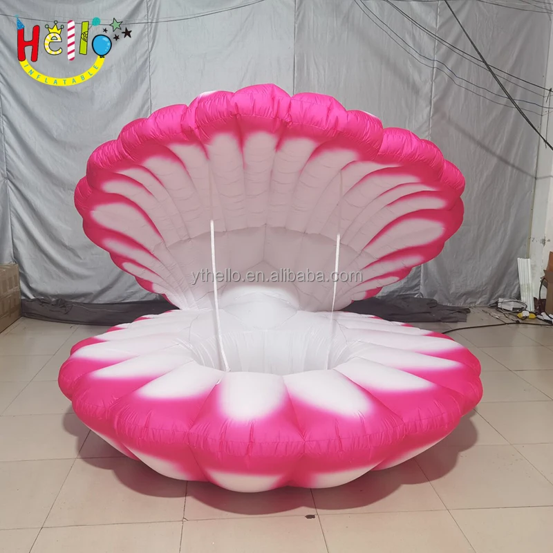 Giant Colorful Inflatable Sea Shell Inflatable Clam for Stage Props