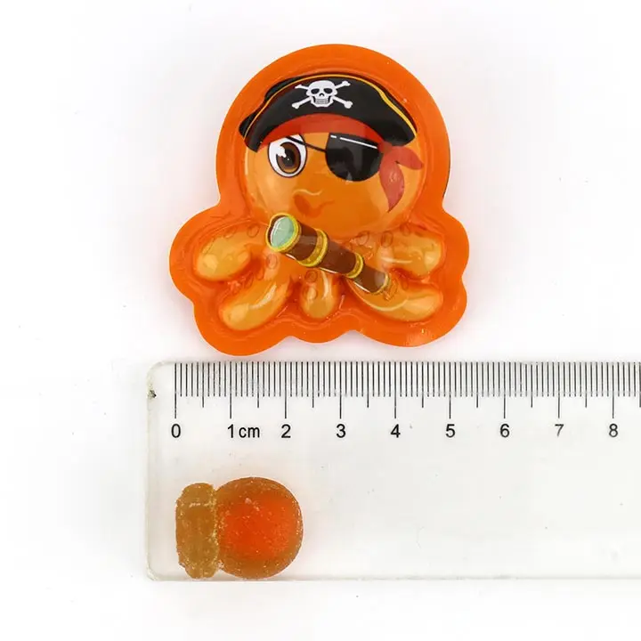 Octopus soft candy