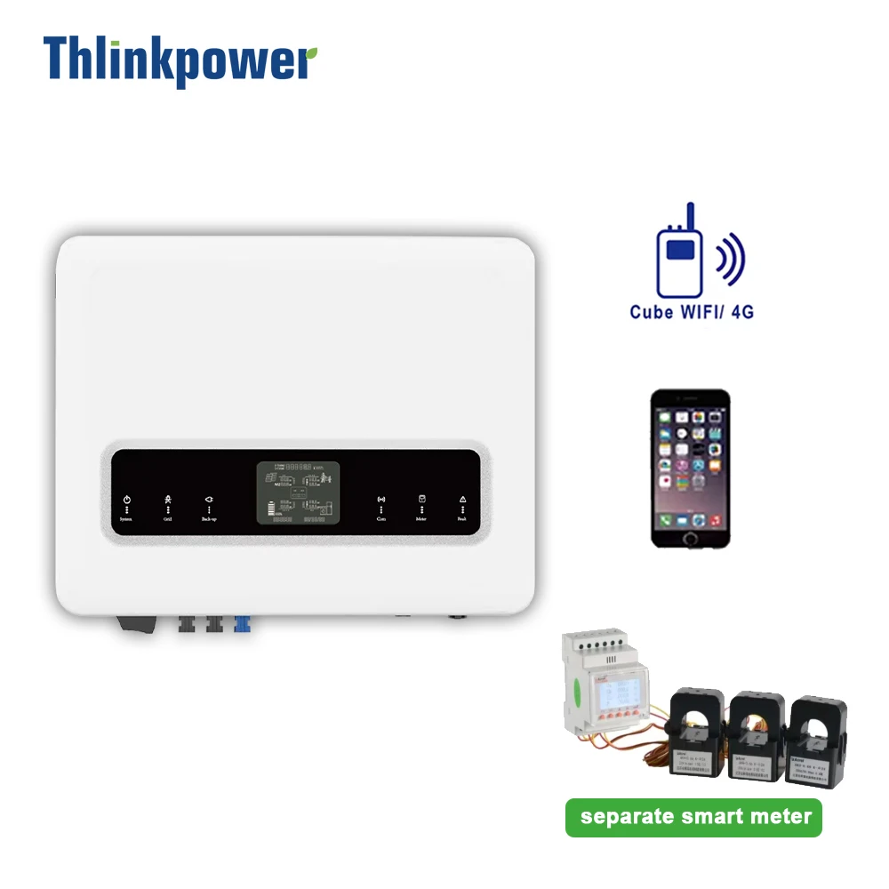 48V Hybrid 8Kw 10 kw Solar Inverter Ups Dual Output Off on Grid Inver