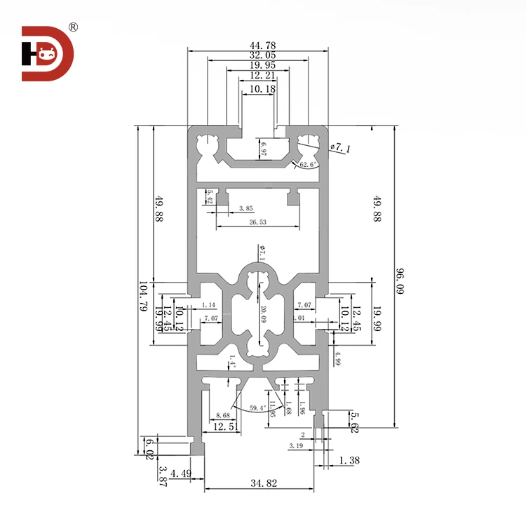 product 45105 single speed chain extruded industrial aluminum profile 08bs assembly line track synchronous conveyor belt-3