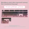 Gravure de côté de gradient de Blackberry de contour
