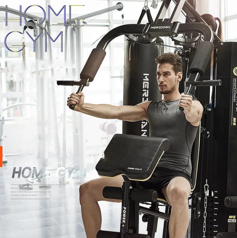 Высококачественное Многофункциональное большое фитнес-оборудование для тренировки мышц груди/рук/брюшных мышц/бокса