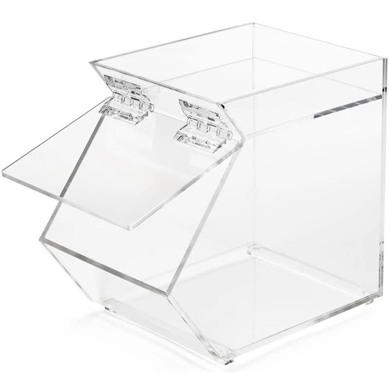 Clear Acrylic Stackable Candy Bin - Perfect for Retail