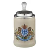 Jarra de cerveza "Lion Design" con tapa de lata 0,5 L