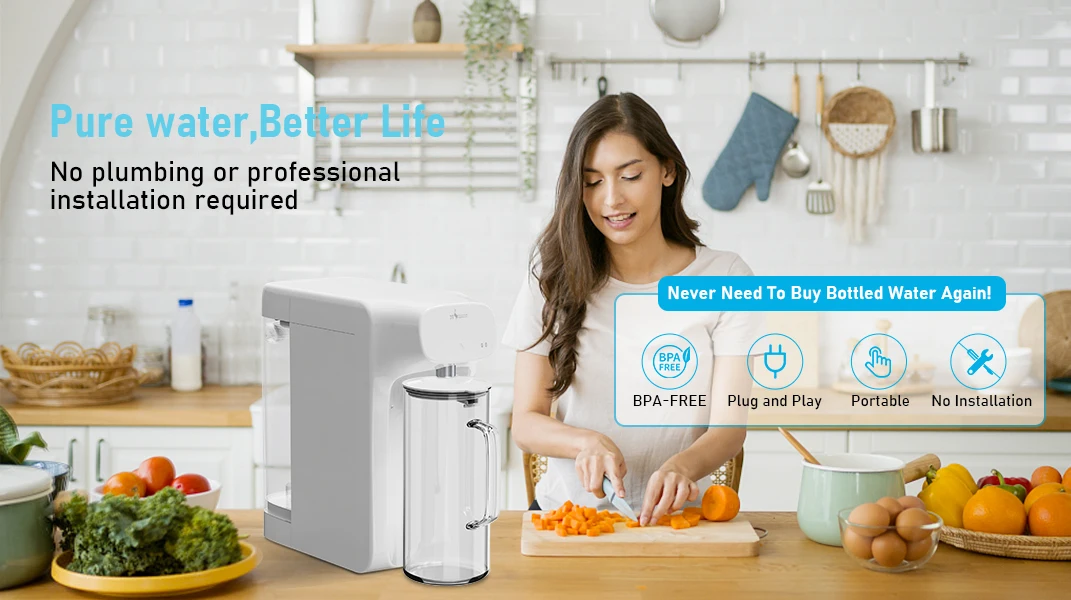 Mini Ro Reverse Osmosis Instant Drinking Water Purifier Direct Drinking Water Dispenser
