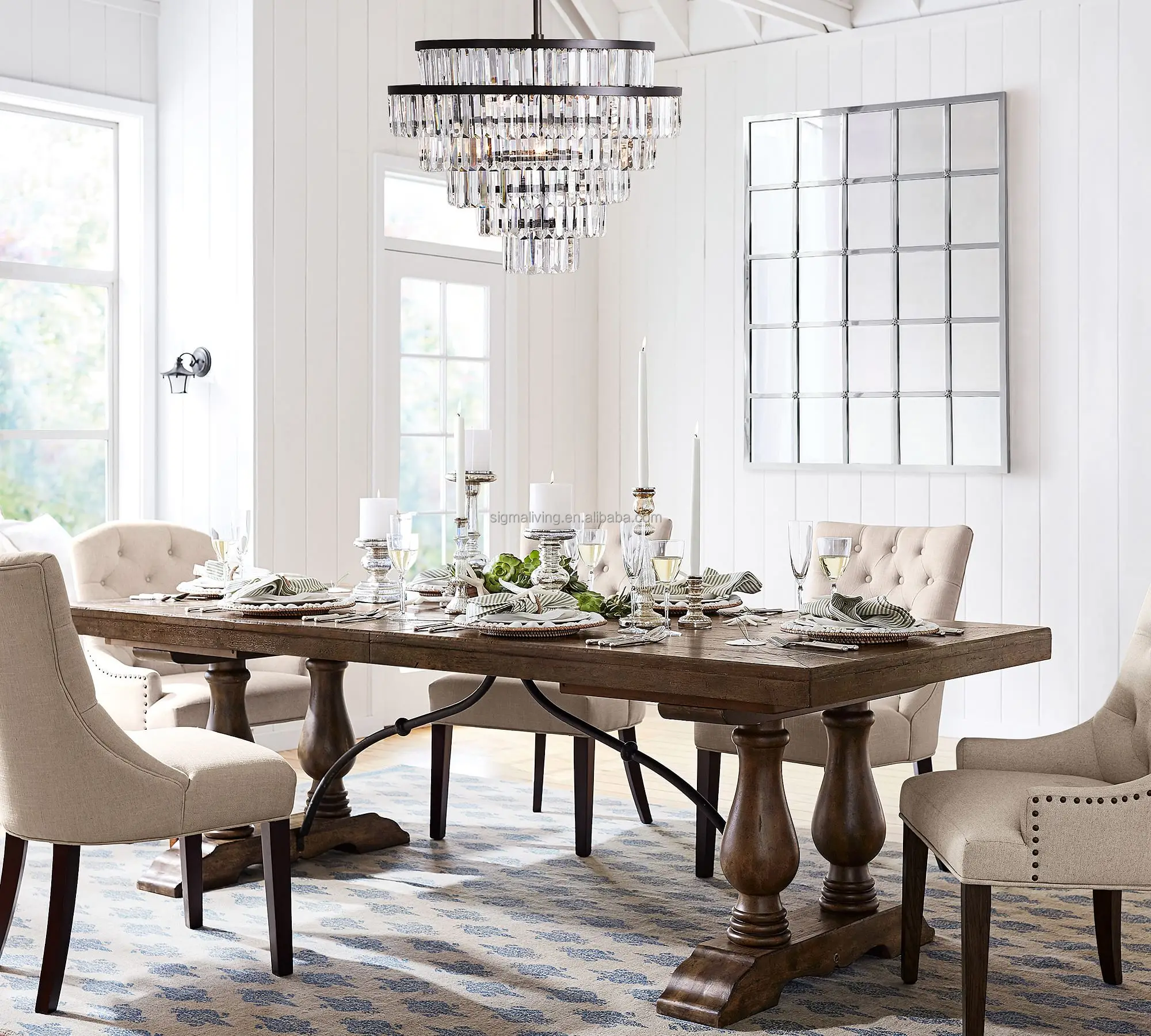 chandeliers pendant lights luxury light iron crystal round chandelier