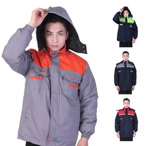 Industrial Reflective Safety Construction Labor Winter Clothing Construction Safety Work Clothes Uniforms Workwear