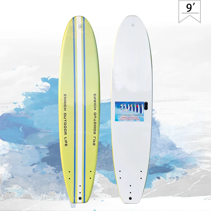 2023 New Customization 9ft 8ft Soft Top Surfboard For Whole Sale Buy