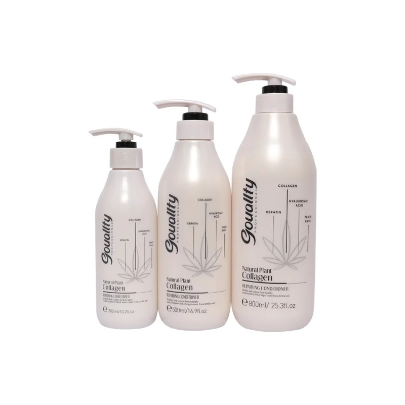 Натуральный шампунь для волос Gouallty восстанавливает кератин и коллагеновый Кондиционер для волос
