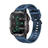 3 Blue silicone + black silicone strap