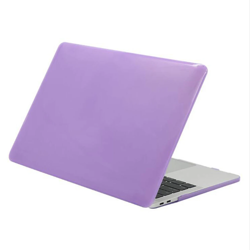 
 Soft Touch Crystal Hard Shell Laptop accessories For Macbook Air Cover 11 12 13 inch Crystal Cover For MacBook Pro Case  