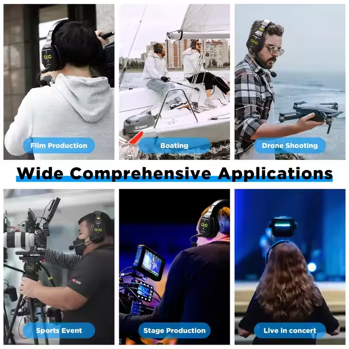 Runpu USD1388 Saramonic Witalk WT8D Full Duplex Wireless Headset - Image 6
