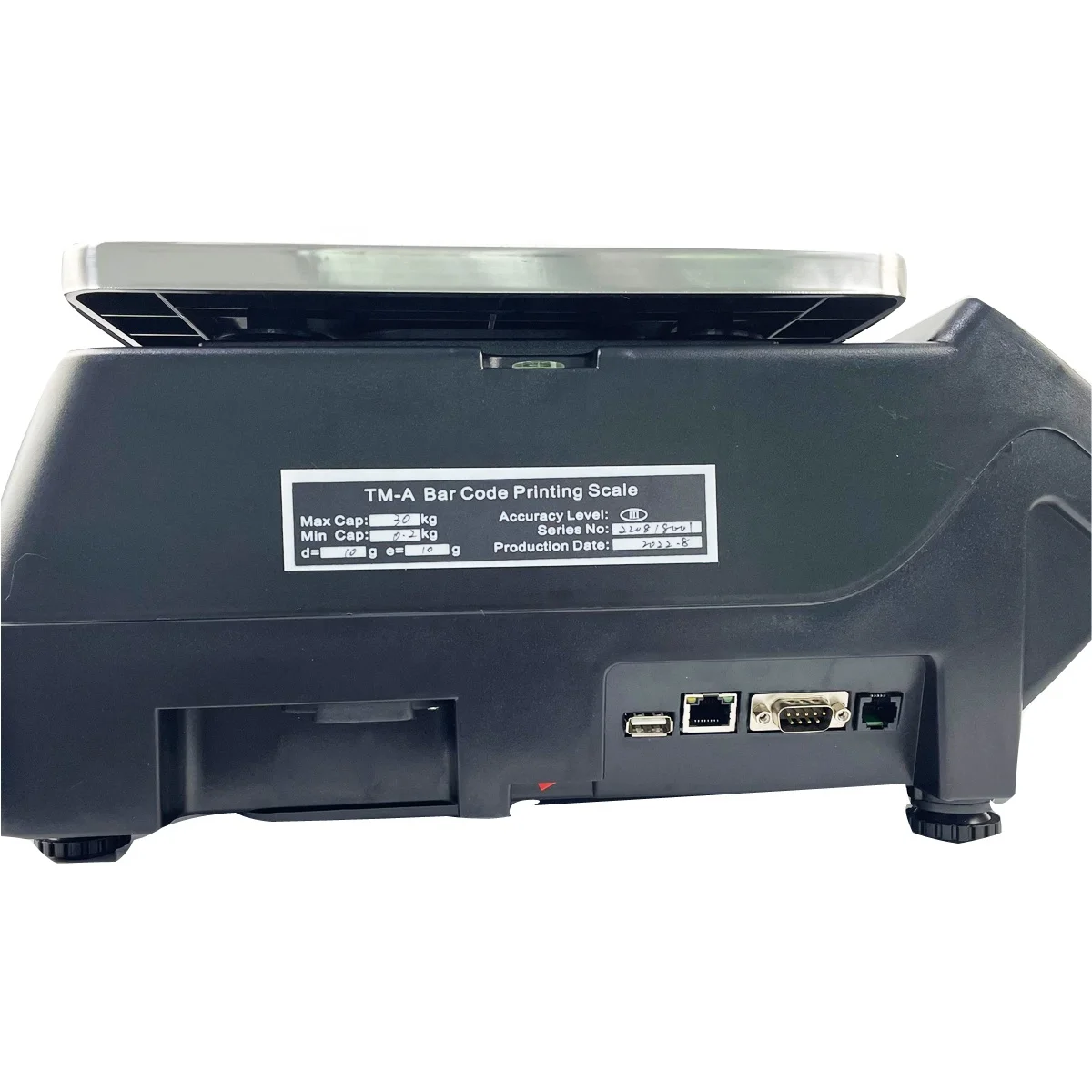 Label Printing Scale Supermarket Weighing Scale Manufacturer Digital Barcode Scales with Printer Electronic Balanza Etiquetadora