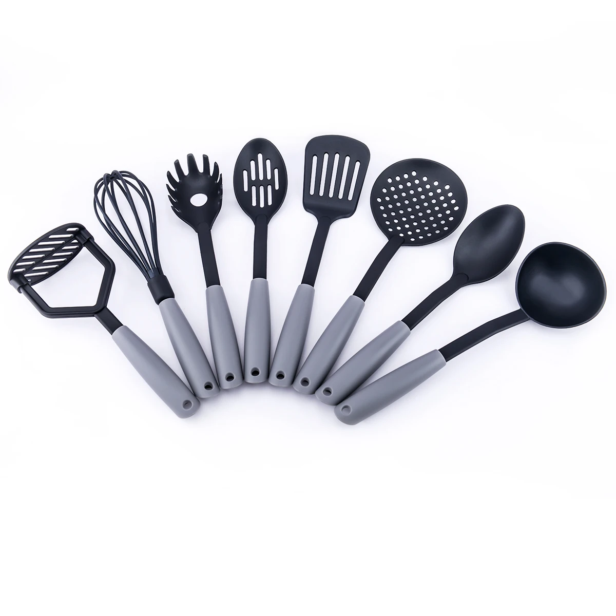 8 Pieces Nylon Kitchen Utensils Set Food Grade Nonstick Cooking