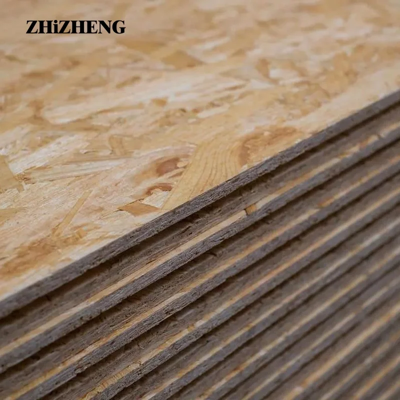 Light Steel Villa Wooden House OSB Board 18mm Thickness Structural Sandwich Panel with Various Wood Materials Particleboard