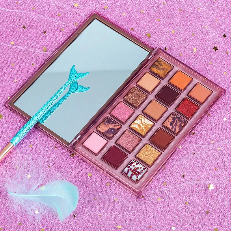 Ybls высокий пигмент метка частного назначения 18 видов цветов картона веганских материалов тени для век поддонов матовые тени для век Палитра