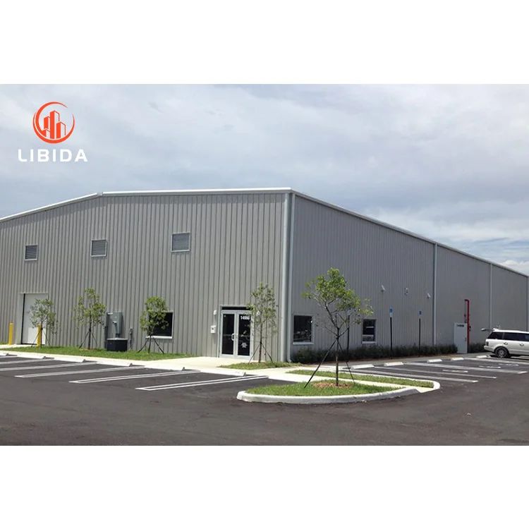 Fast Assembled Two Story Steel Structure Warehouse