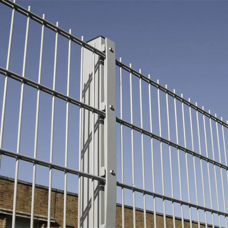 Philippines Heat Treated Double Wire Mesh Fence with Sliding Gate