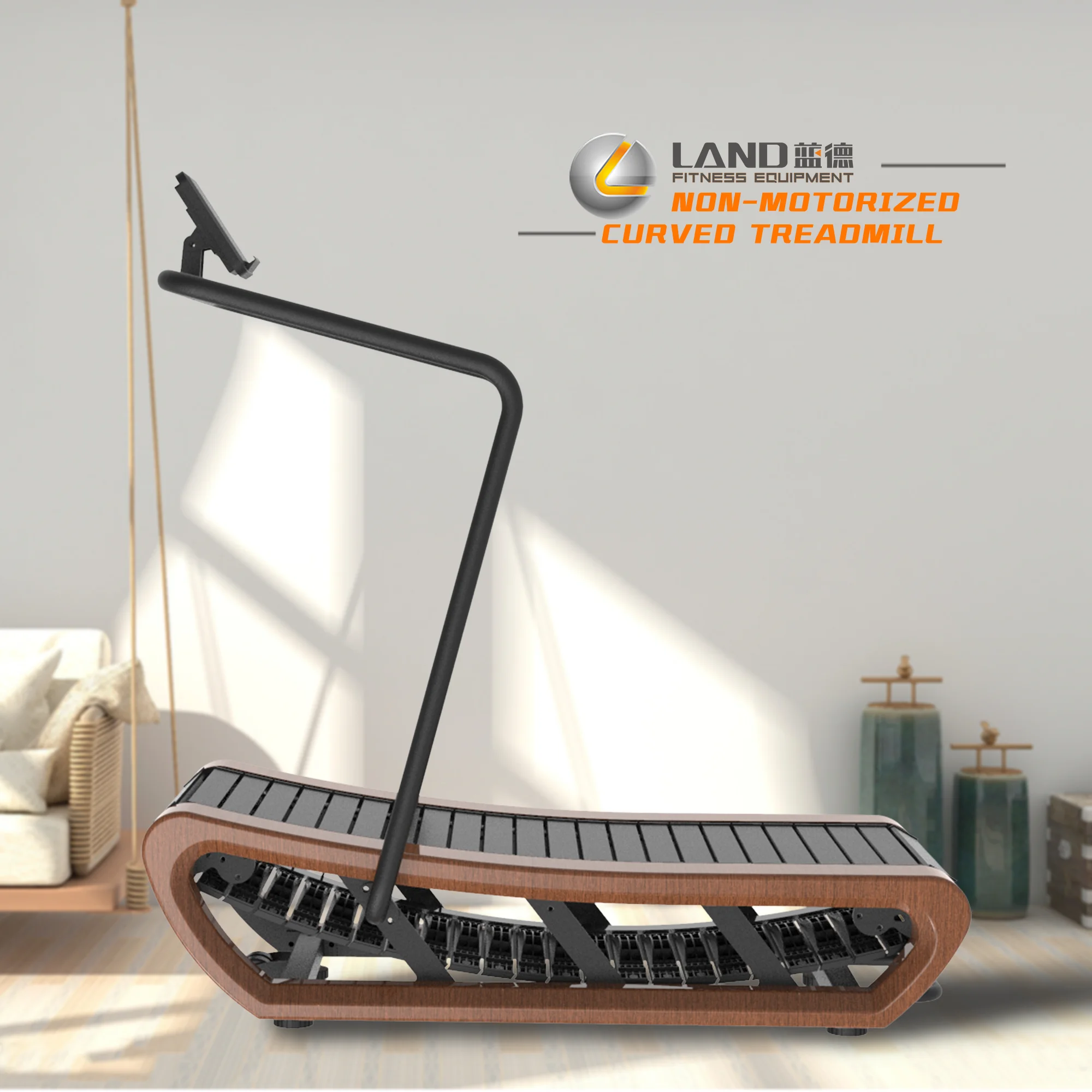 CT-400木製トレッドミルランニングマシン湾曲トレッドミルセルフ