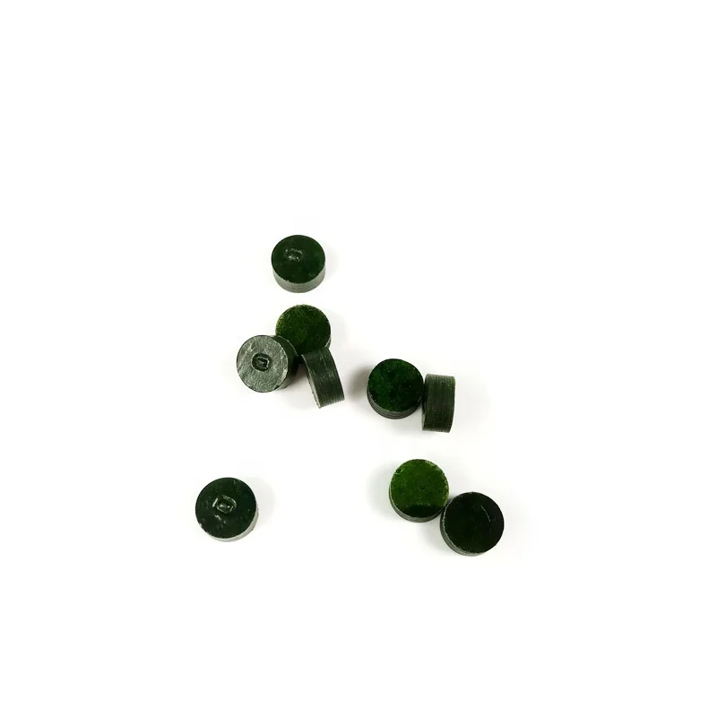 Оригинальные ламинированные наконечники тигрового зеленого кия, 14 мм, наконечники бильярдного кия, аксессуары для бильярда