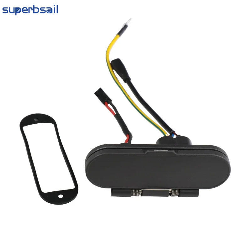 Superbsail Original Charging Base Assembly For Ninebot Max G2 Electric Scooter Charger Port with Rubber Mat Repair Spare Parts supplier