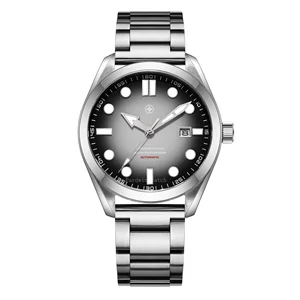 Visible Movement Japan Mechanical Watch Titanium T2 T5 Case Automatic Wrist Watches With Custom Made Rotor And Titanium Band