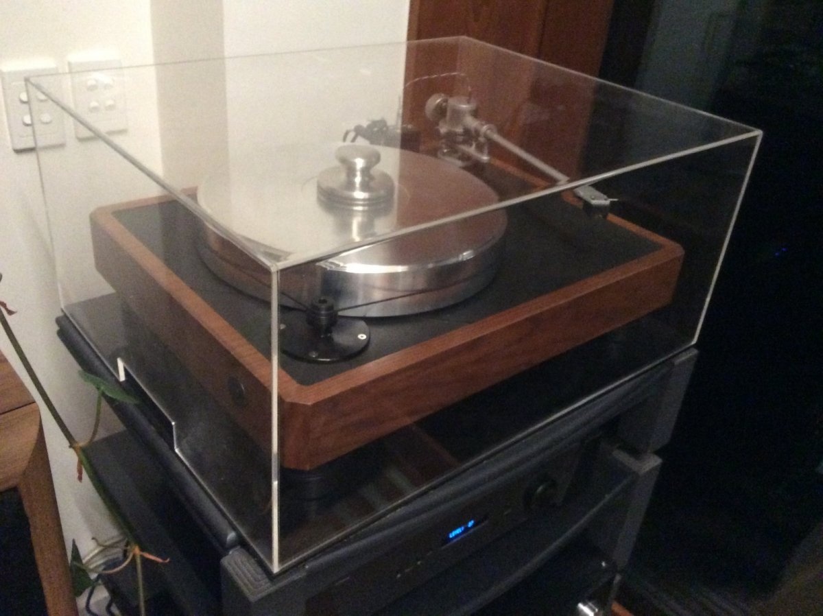 ターンテーブルケースクリア透明アクリルダストカバーレコード