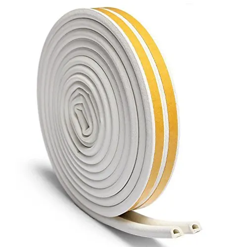 Rubber seal strip for wooden doors weather stripping metal door frame