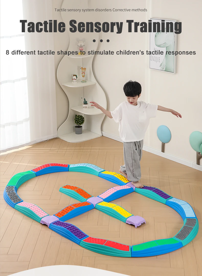 20 Piece Stepping Stones For Kids Indoor Balance Blocks Promote Coordination Balance Beam
