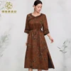 silk dress
