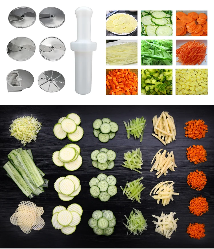 Top List Commercial Vegetable Shreds Slices Machine Fruit Vegetable