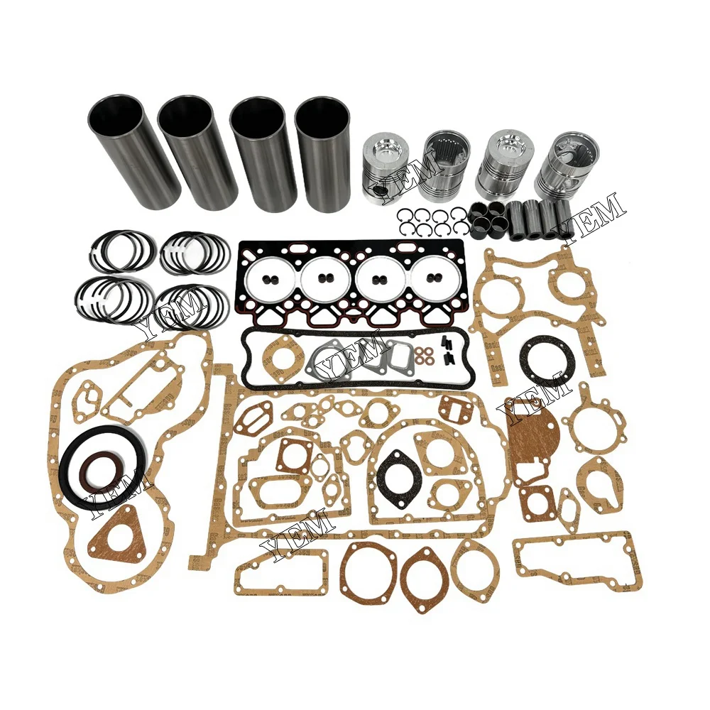 Machinery 4.236 Cylinder Liner Kit With Gasket Set for Perkins Standard Size Engine Parts 2