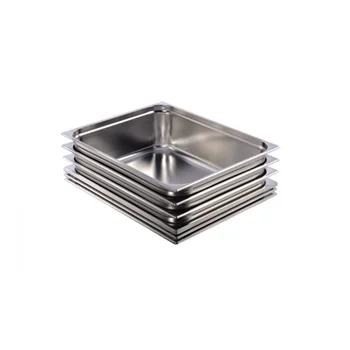 Buphex full sizes Stainless steel SS201 GN PAN GN notched LID Cover 2/1 NSF certificate Gastronorm Food Grade