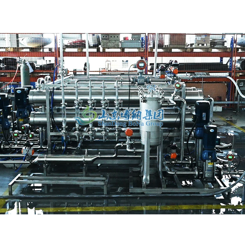 Milk Membrane Concentration Machine UF NF Filtration Membrane Concentrate System