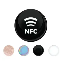 Эпоксидная Водонепроницаемая наклейка с Nfc-меткой диаметром 25 мм