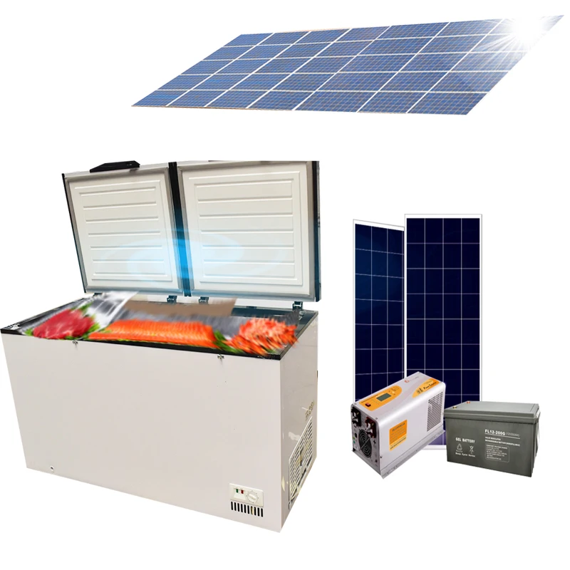 12 DC Factory Price Refrigerator Quality Assurance Ice Cream Deep Freezer Frozen Chest Solar Fridge