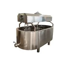 Nice Price Cheese Fermentation Tank Whey Separation Tank 1000L Features Pump Bearing Engine for Cheese Slicer Heater Pressing