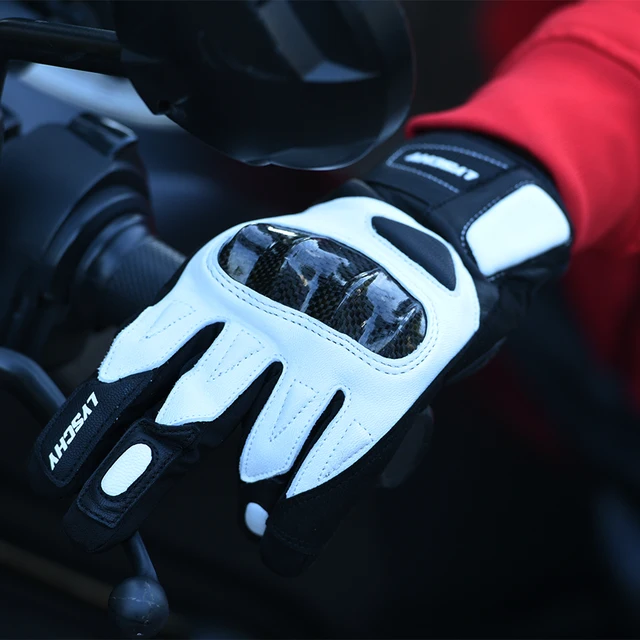 STOCK GW017J2 Genuine Leather Motorcycle motobike racing motocross ski Racing waterproof   Sports Winter Gloves