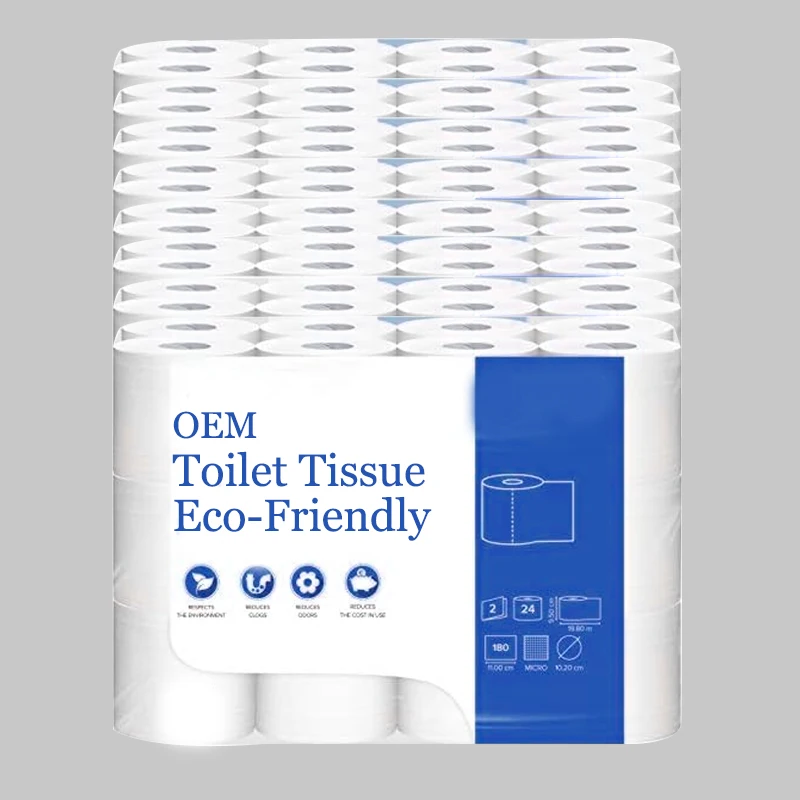 Factory 1/2/3ply Soft Toilet Tissue Paper Bulk Wholesale Bamboo Toilet