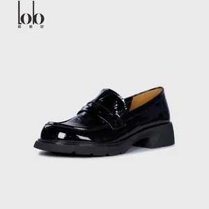 Women's High Quality Genuine Leather Flat Shoes Non-Slip Loafers Slip-On Design Comfortable Four-Season Style Including Winter