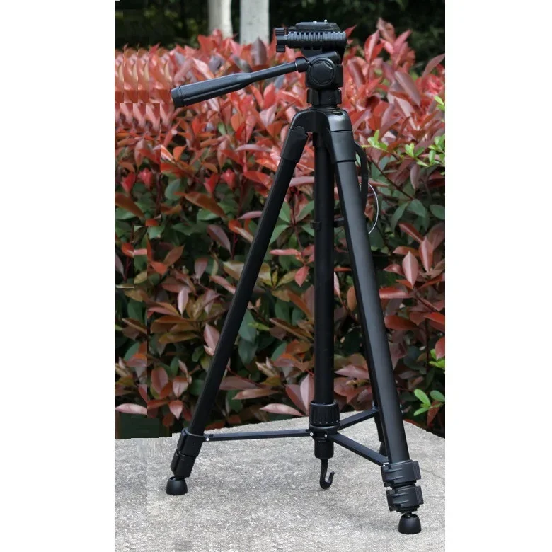 ポータブルWeifeng WT-3560軽量三脚スタンドDSLRカメラ三脚マウント