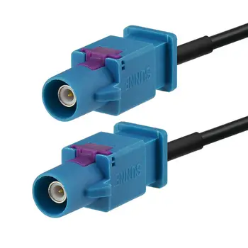 Fakra Din Adattatore Antenna Autoradio Fakra-DIN - Cavo Prolunga 30cm Per Stereo Auto Adattatore Universale Radio - Foto 2