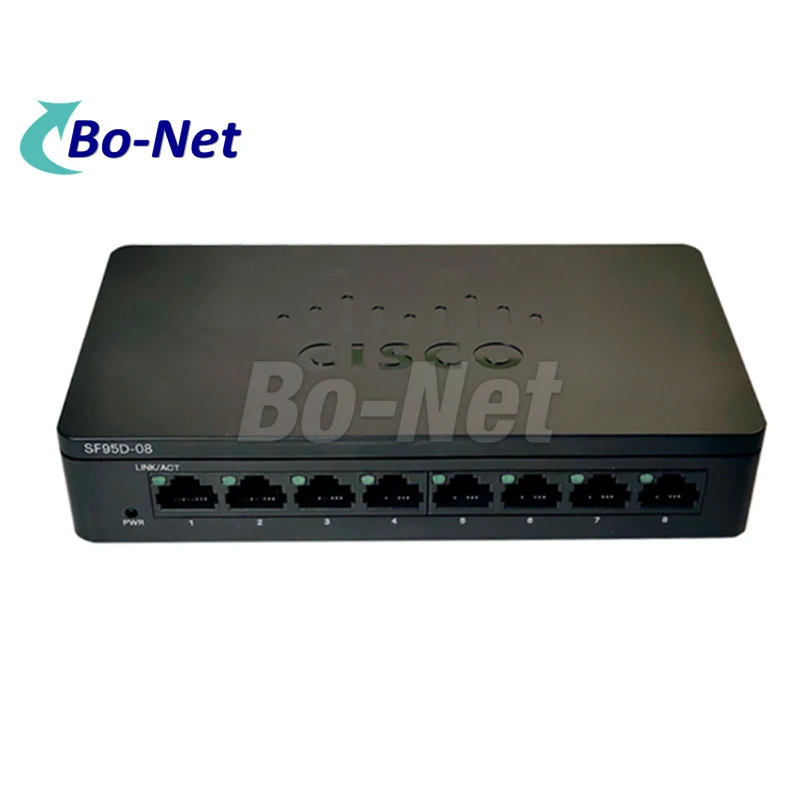new original CISCO SF95D-08-CN  8 Port 10/100 Gigabit Ethernet  Network Switch