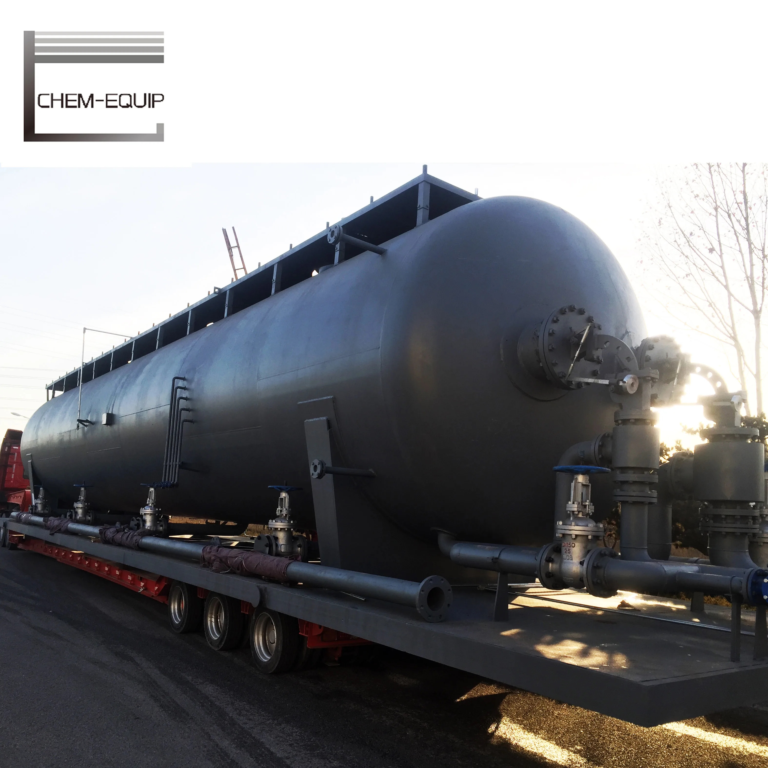 2021 New Design Well Testing Three Phase Gas Oil Separator for Egsb