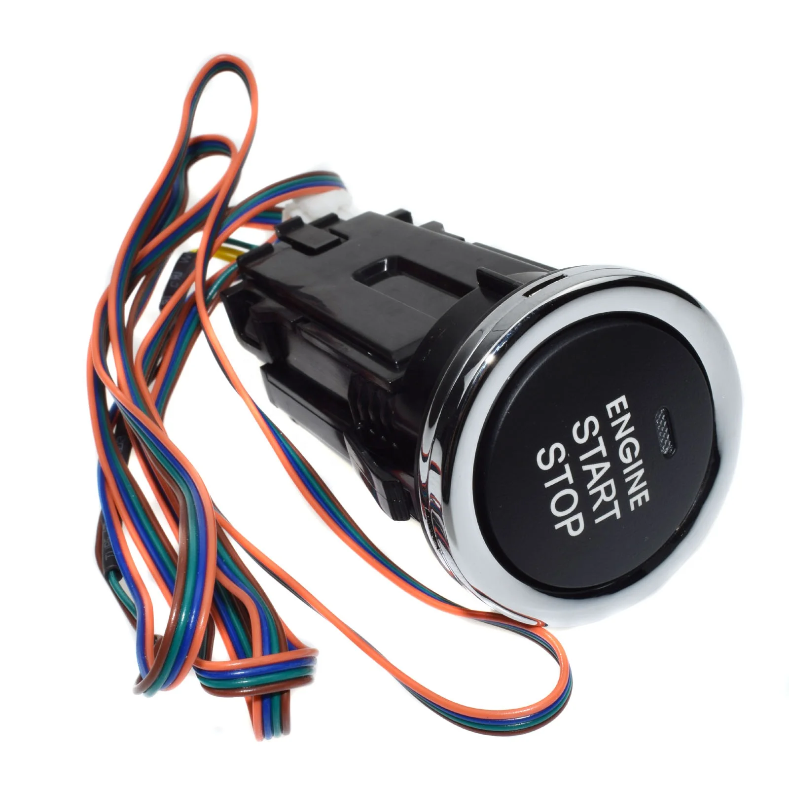 LED Licht Keyless Motor Zündung Start Stopp-Tasten Starter Netzschalter LT0698