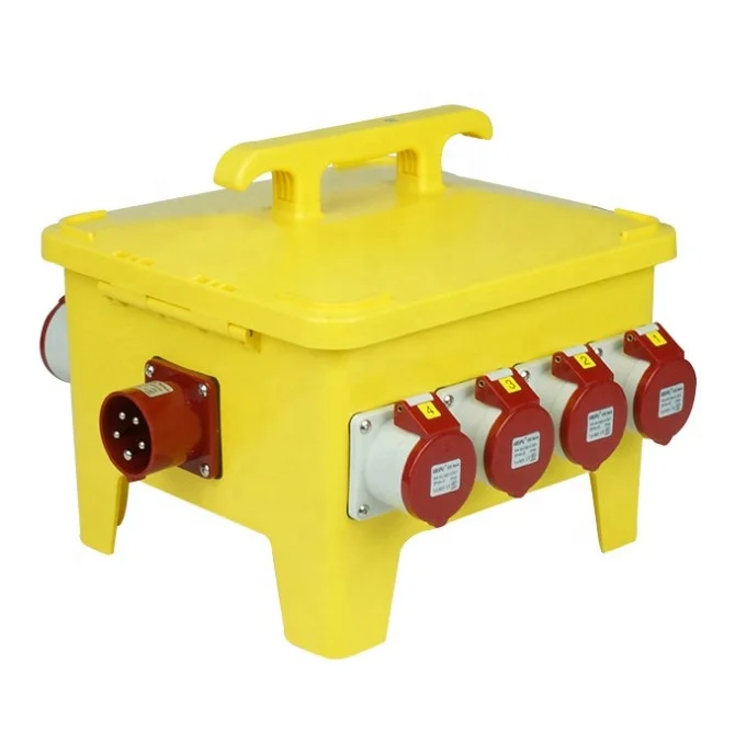 Лидер продаж портативная Мобильная распределительная коробка водонепроницаемая промышленная