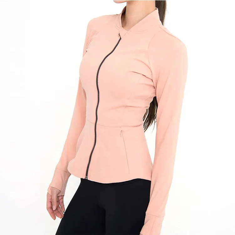 Peplum Yoga Jacket