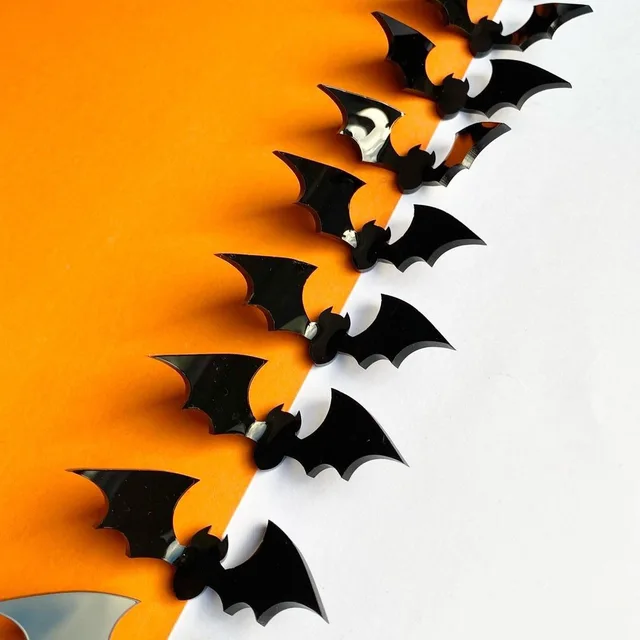 Halloween Cake Decoration animal cake topper Three-dimensional Bat Cup New cake topper