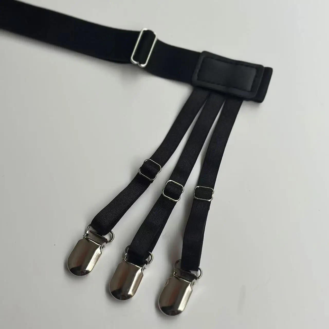 male garter belt for dress shirt Shirt Garter Shirt Stays Shirt Suspenders Black