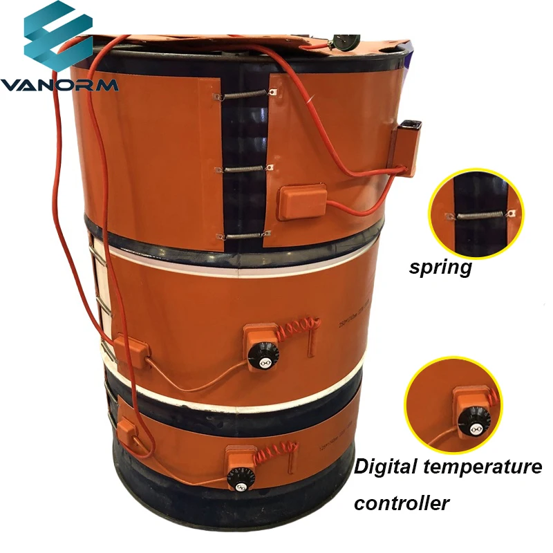 Oil Drum Heater Flexible Silicone Rubber
